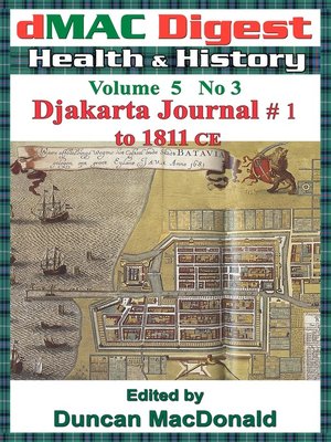 cover image of dMAC Digest Volume 5 No 3 ~ Djakarta Journal # 1